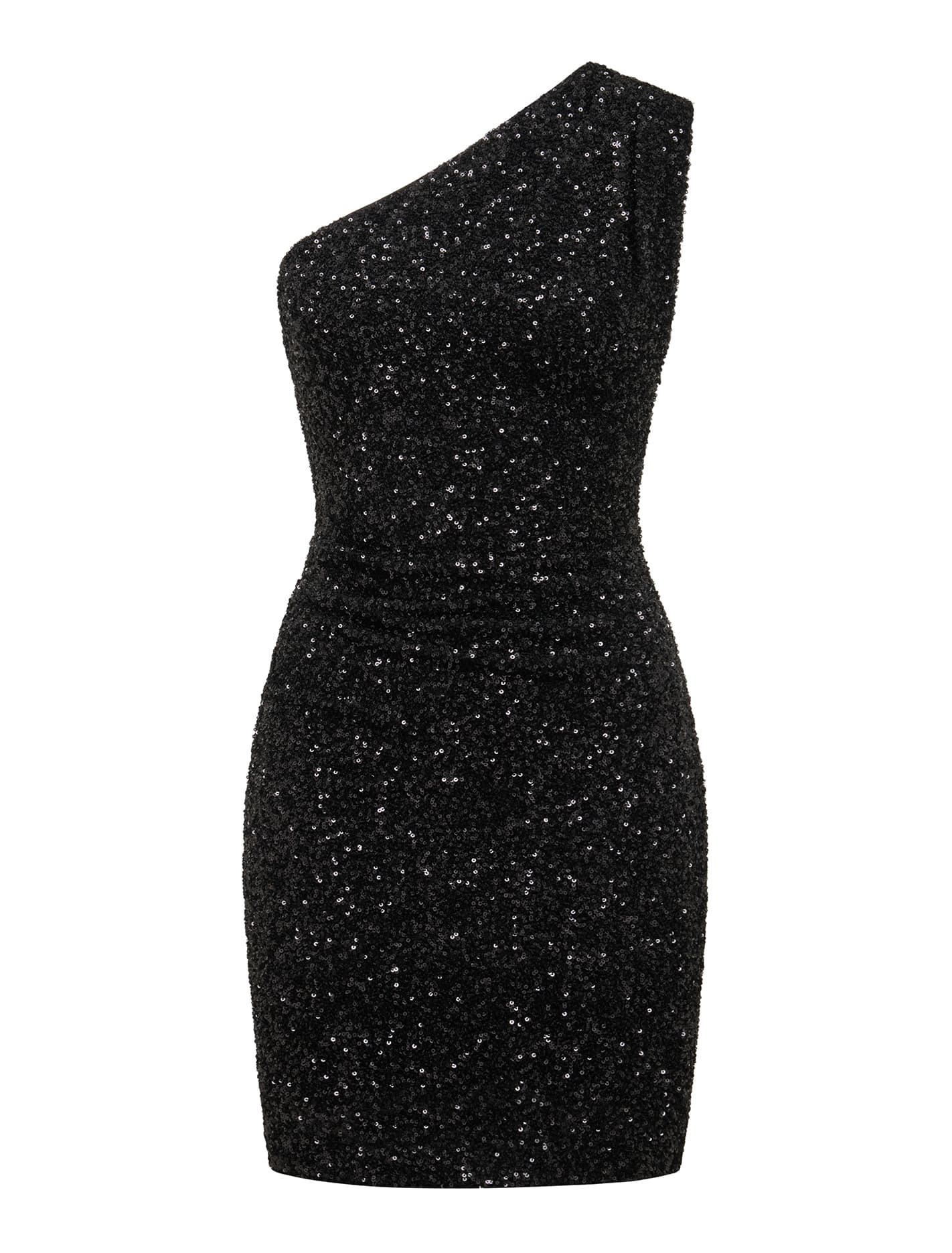 Rosalia Sequin Mini Dress Black_mannequin