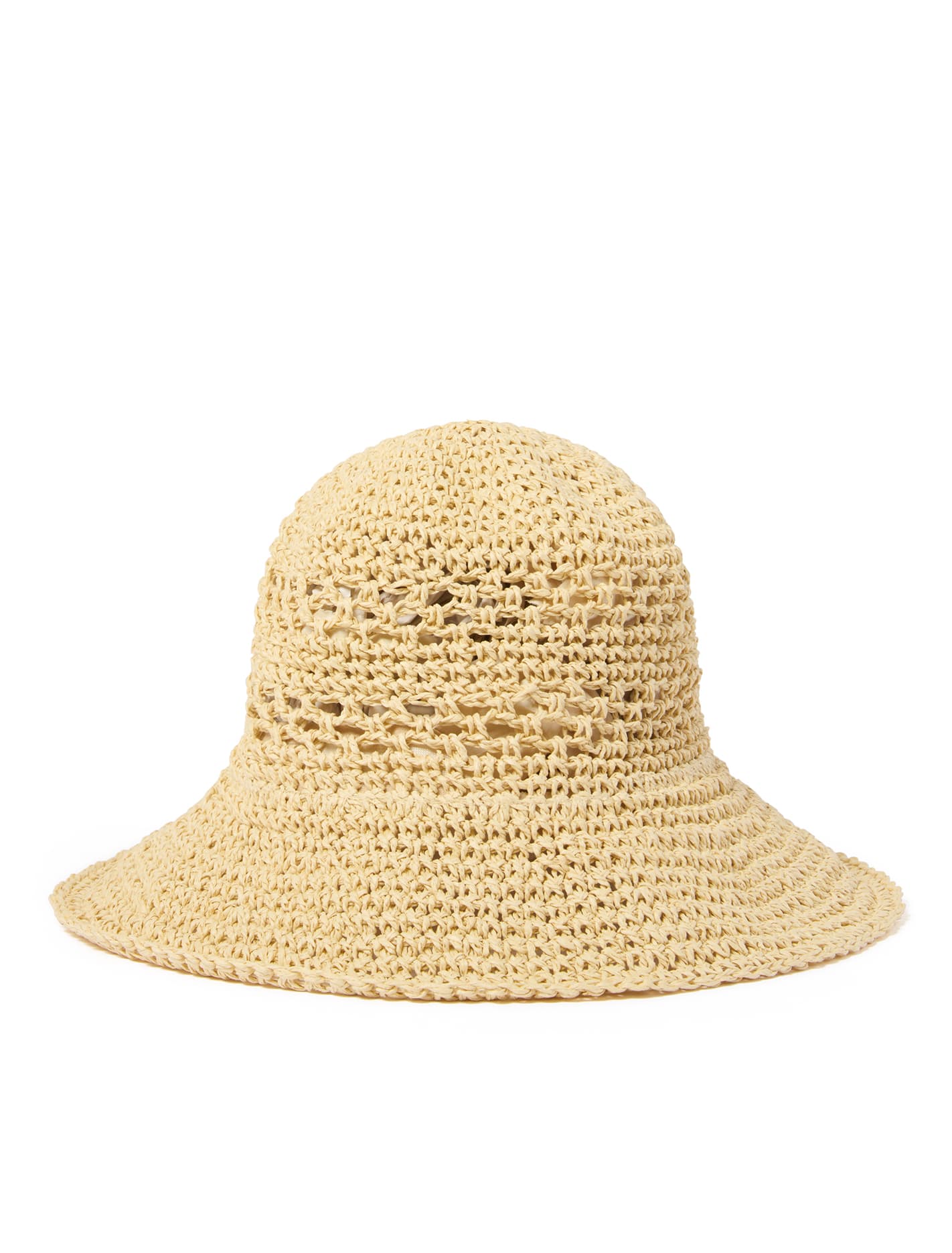 Bella Bucket Hat Natural_mannequin