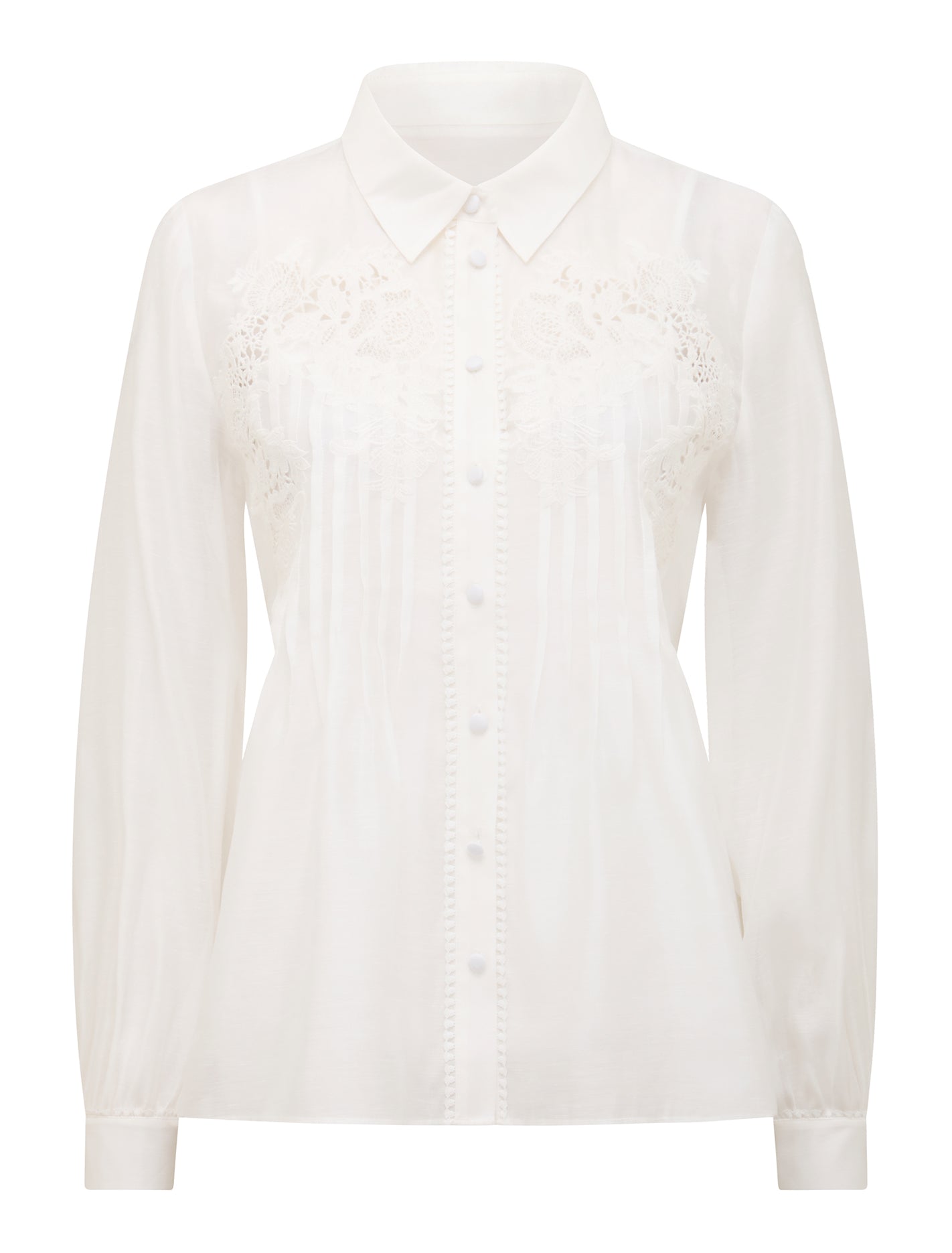 Azura Embroidered Shirt Porcelain_mannequin
