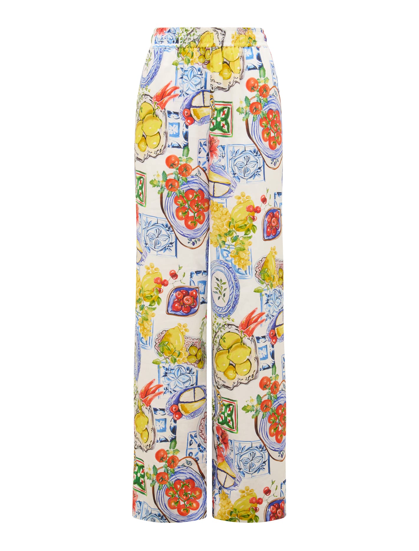 Saige Linen Wide-Leg Pants Sorrento Tile Co-ord_mannequin