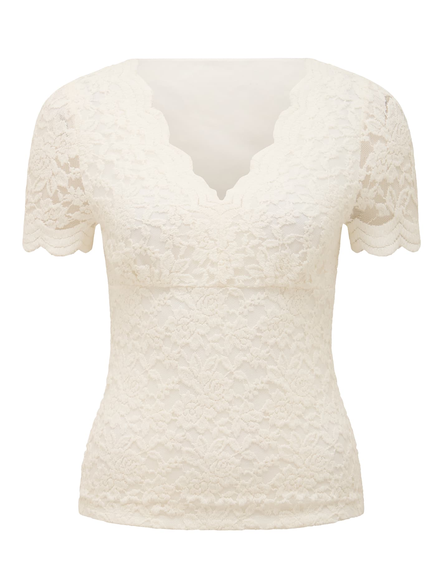 Yianna Lace Top Porcelain_mannequin