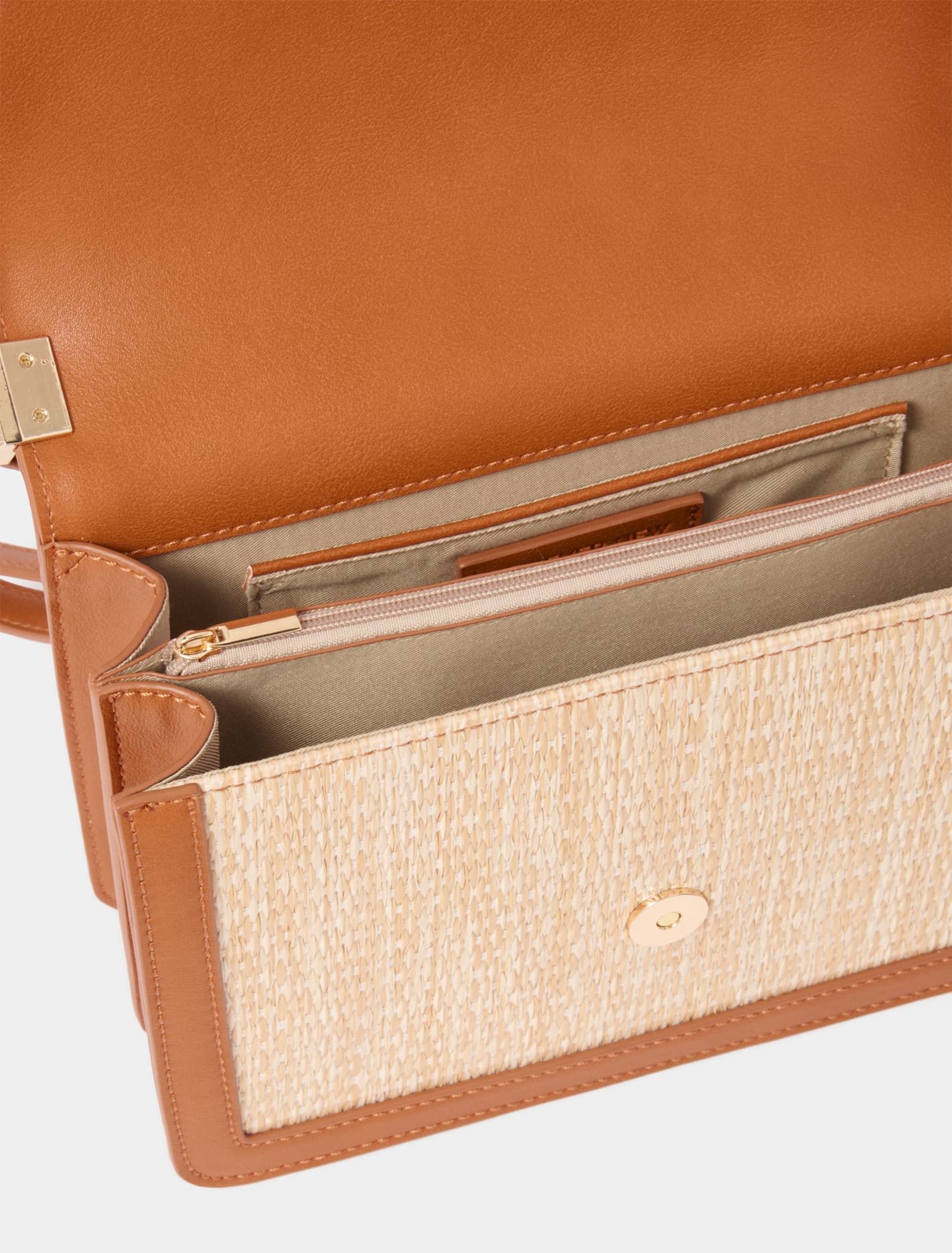 Winslet Woven Crossbody Bag Natural/Tan_mannequin