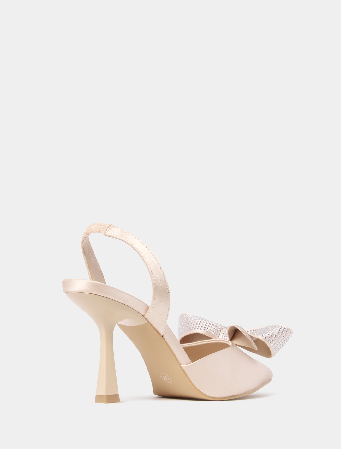 Benson Slingback Court Heels Nude_mannequin