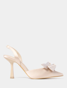 Benson Slingback Court Heels Nude_mannequin