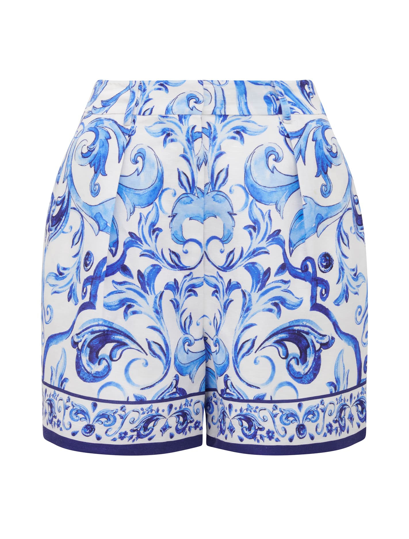 Shelby Printed Shorts Sardinia Tile_mannequin
