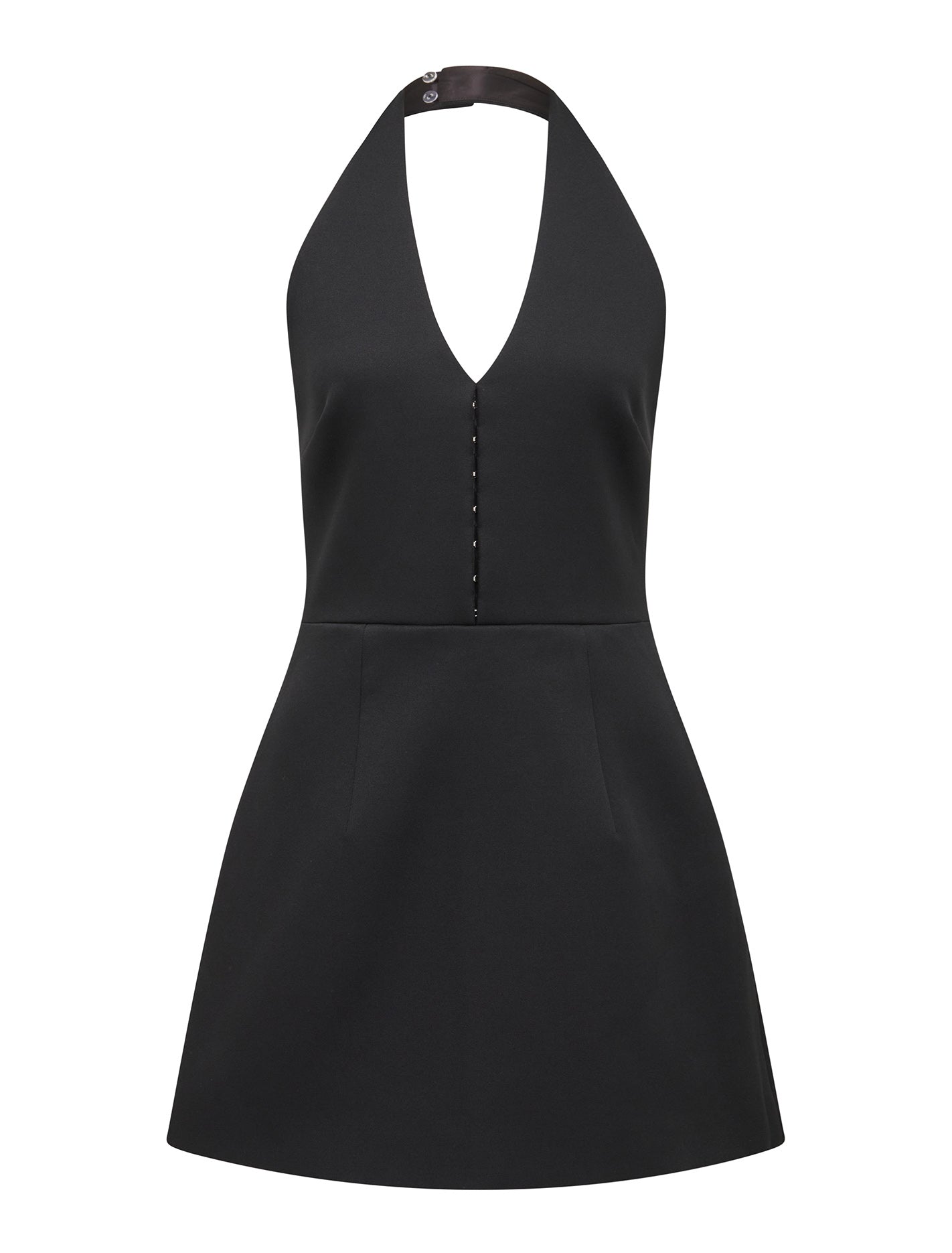 Ricki Halter Hook and Eye Mini Black_mannequin