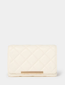 Mae Quilted Crossbody Bag Ivory_mannequin