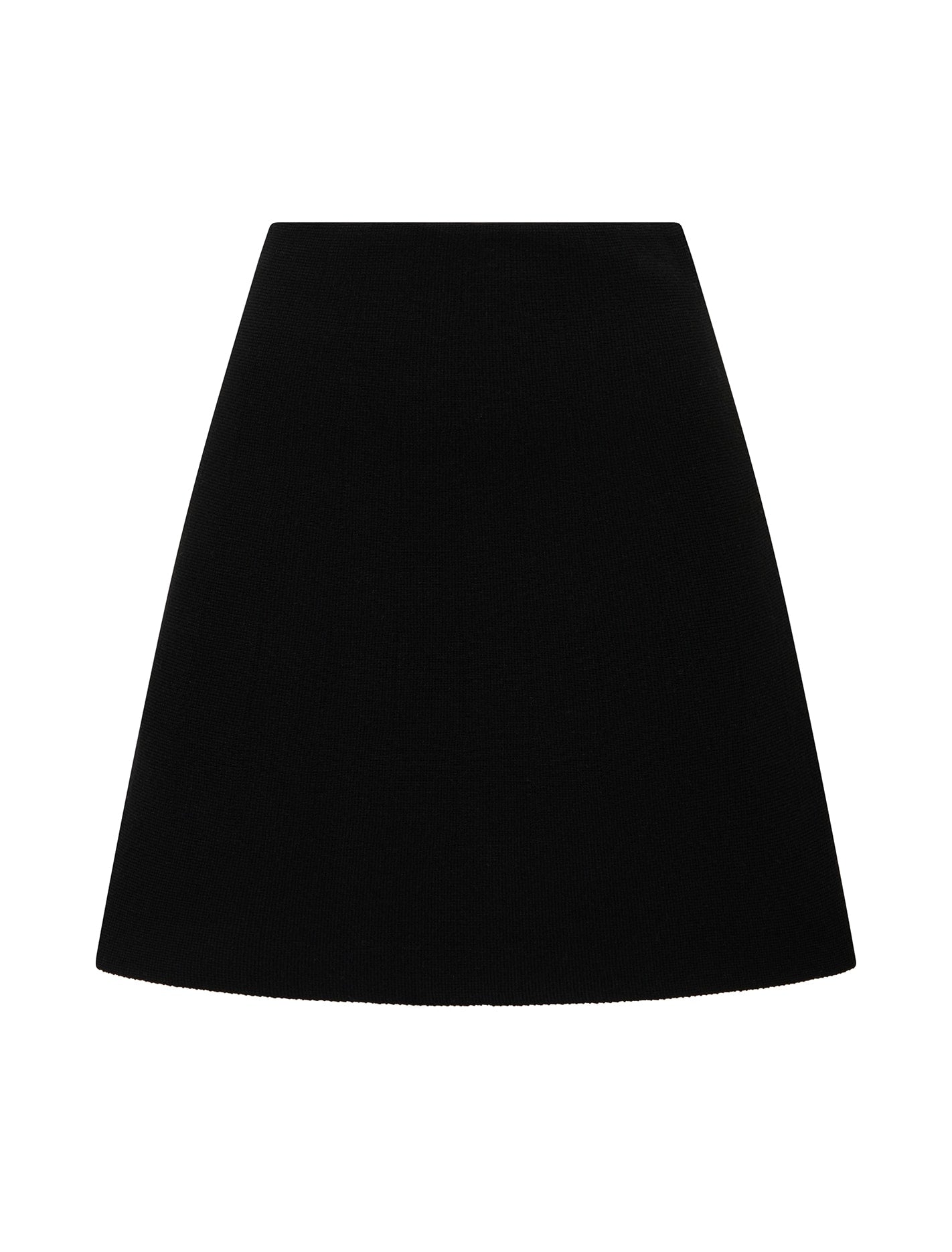 Tia Knit Co-ord Mini Skirt Black_mannequin