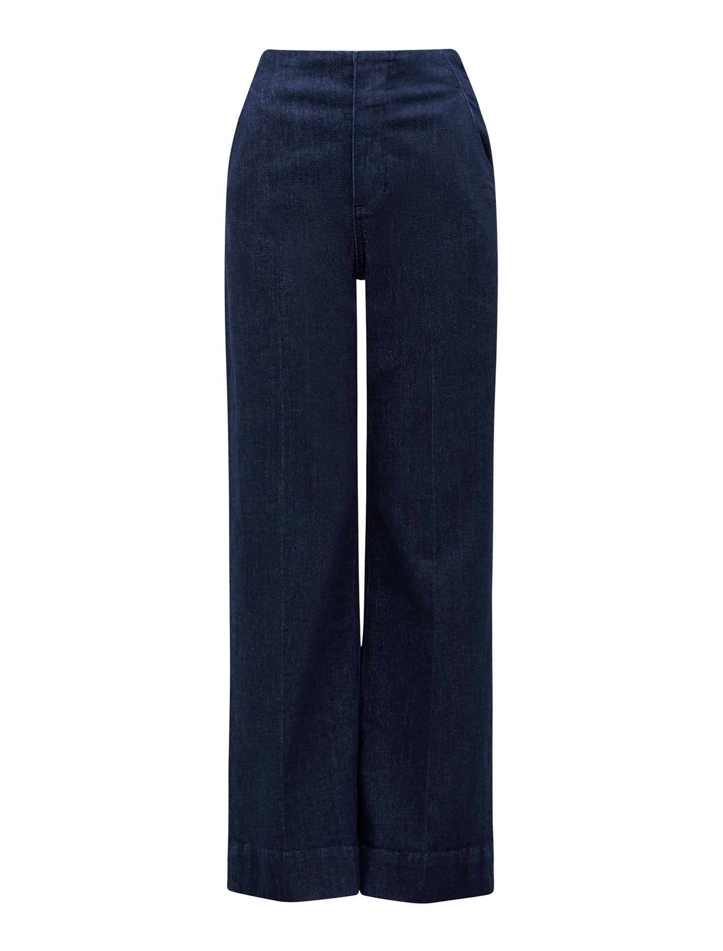 Beth Wide-Leg Jeans Dark Rinse Wash_mannequin