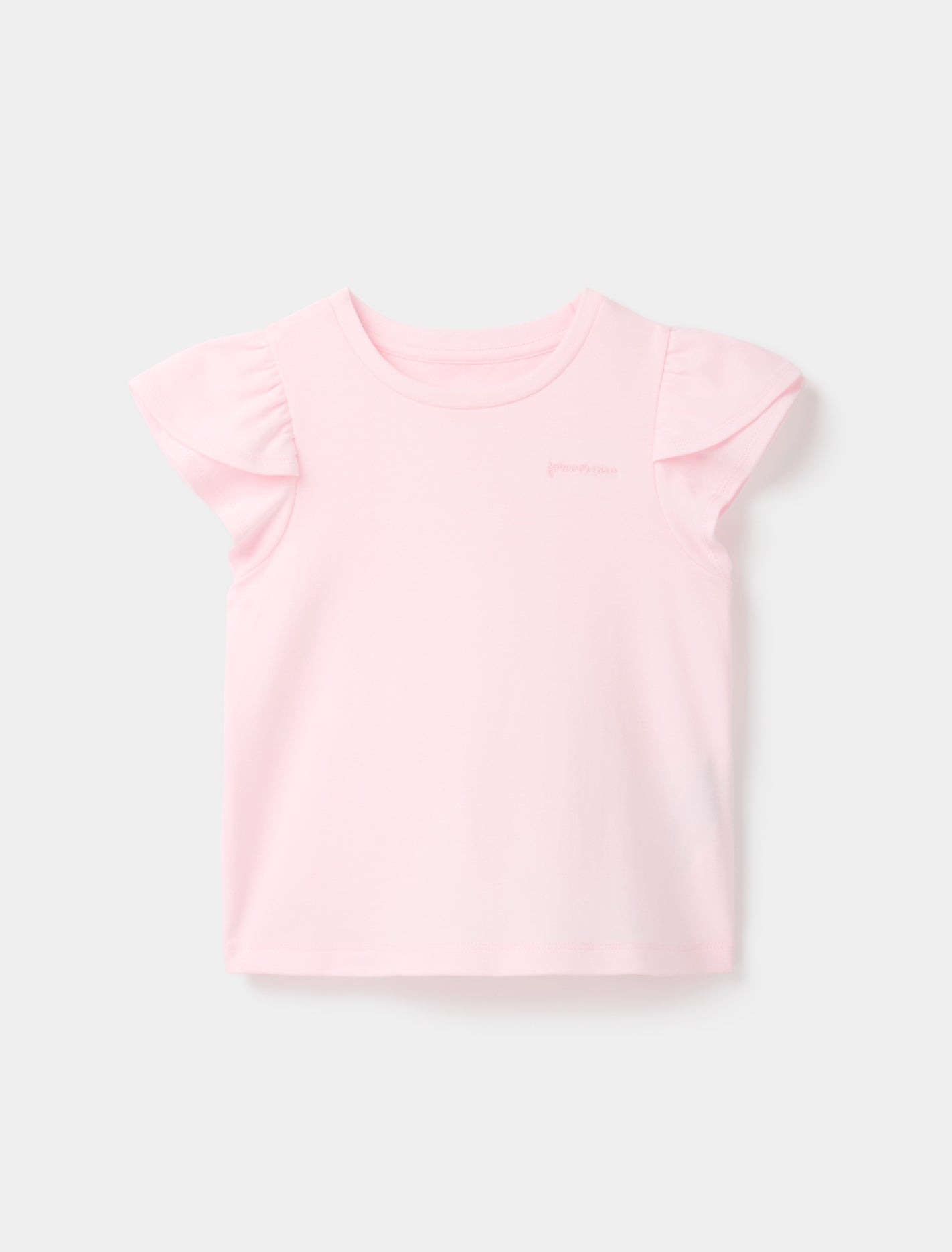 Bijou Embroidered T-Shirt Pink Marshmallow_mannequin