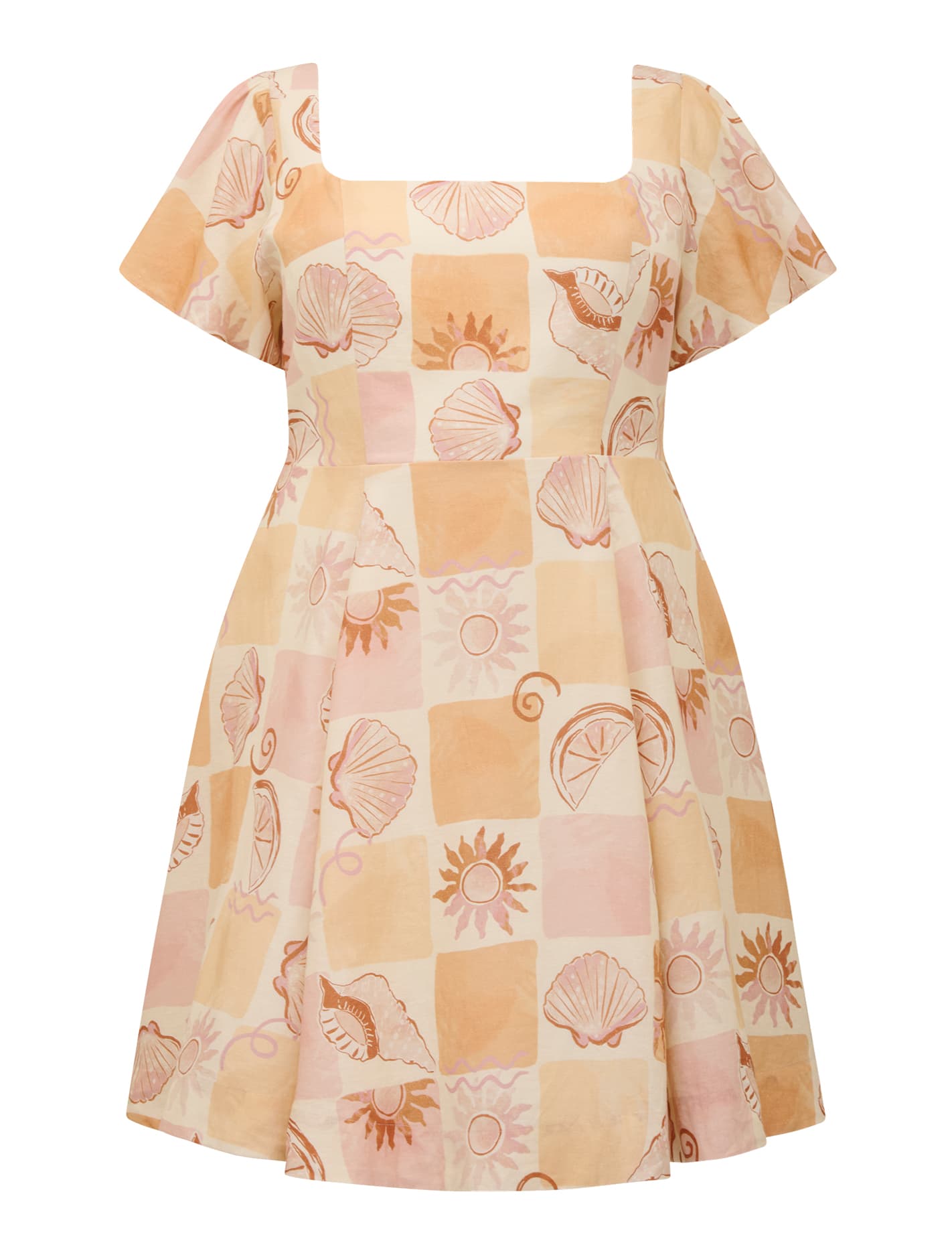 Tillie Curve Tile Printed Mini Cabo Tile_mannequin