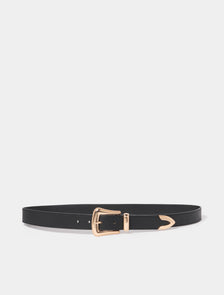 Brielle Buckle Belt Black_mannequin