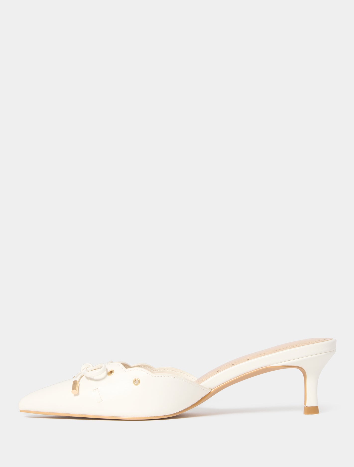 Marci Scalloped Mule White_mannequin