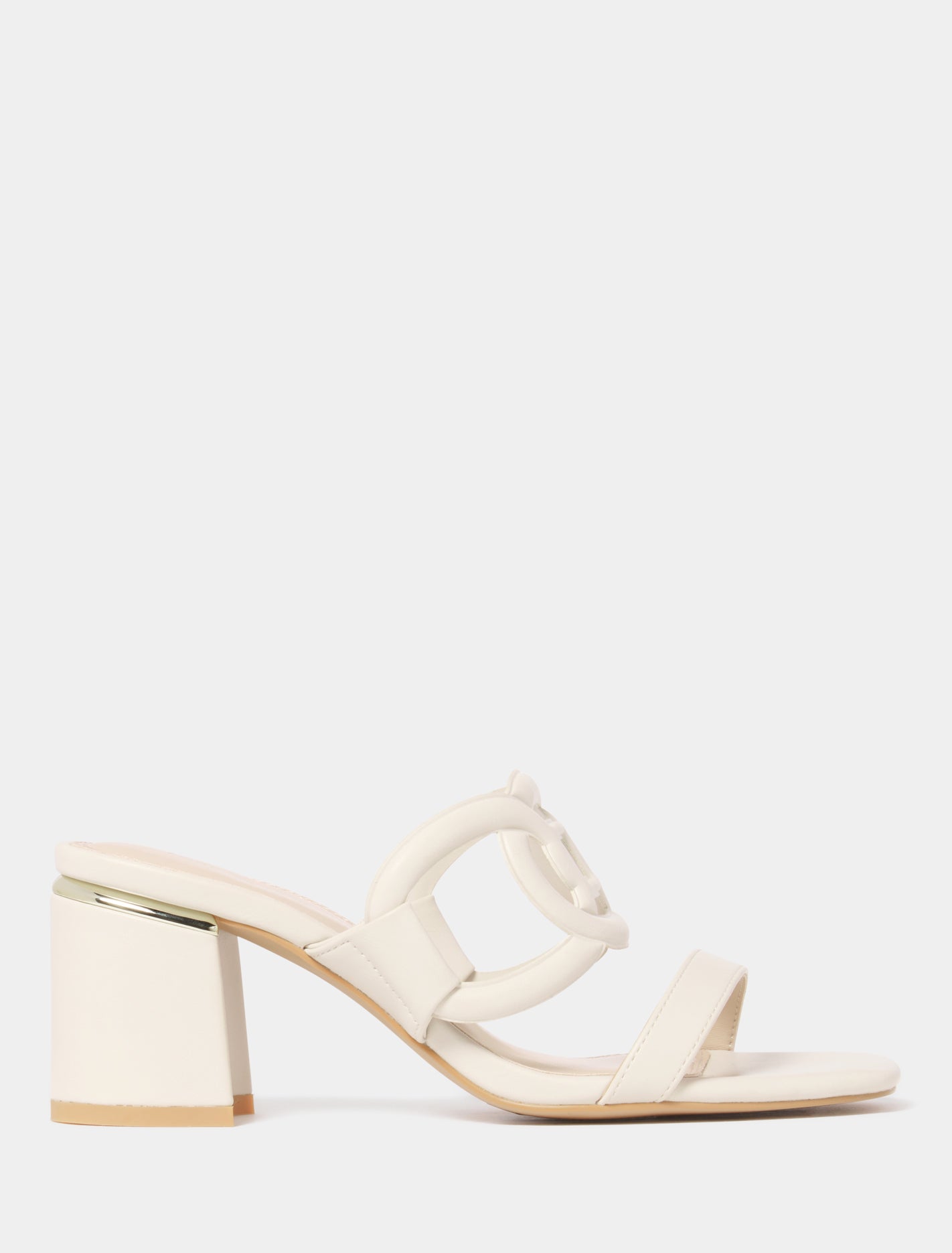 Natalie Mule Block Heels Ivory_mannequin