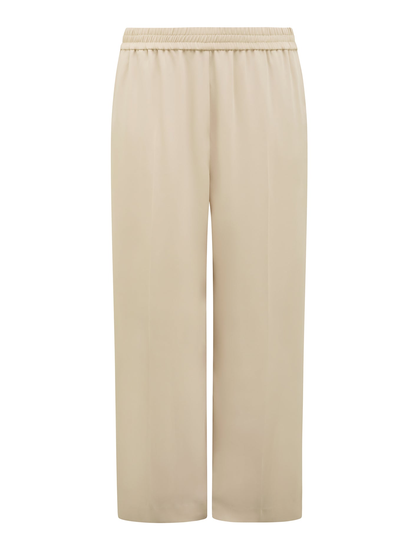 Enya Curve Elastic Wide Leg Pant Almond Milk_mannequin