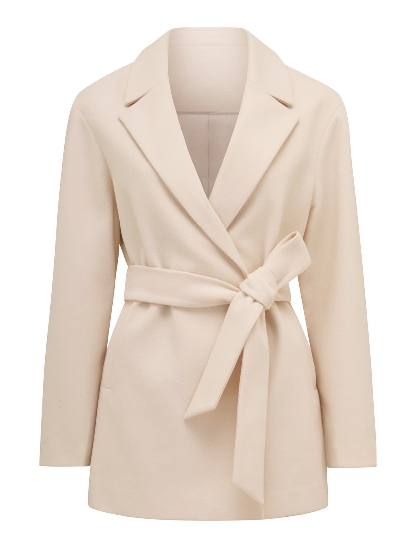 Adele Wrap Coat Cream_mannequin