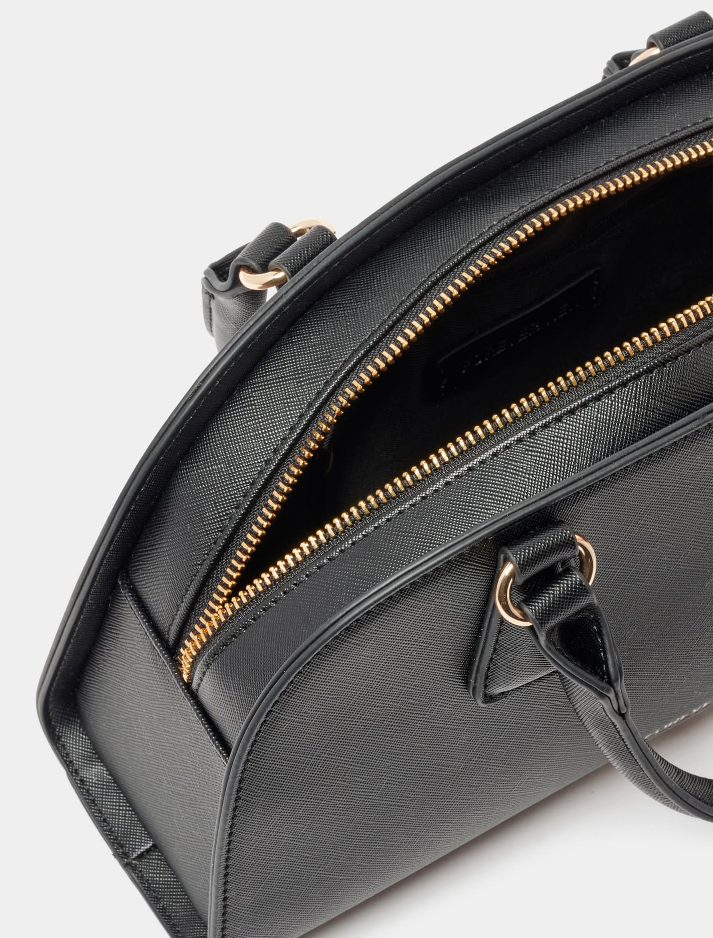 Marina Bowler Bag Black_mannequin