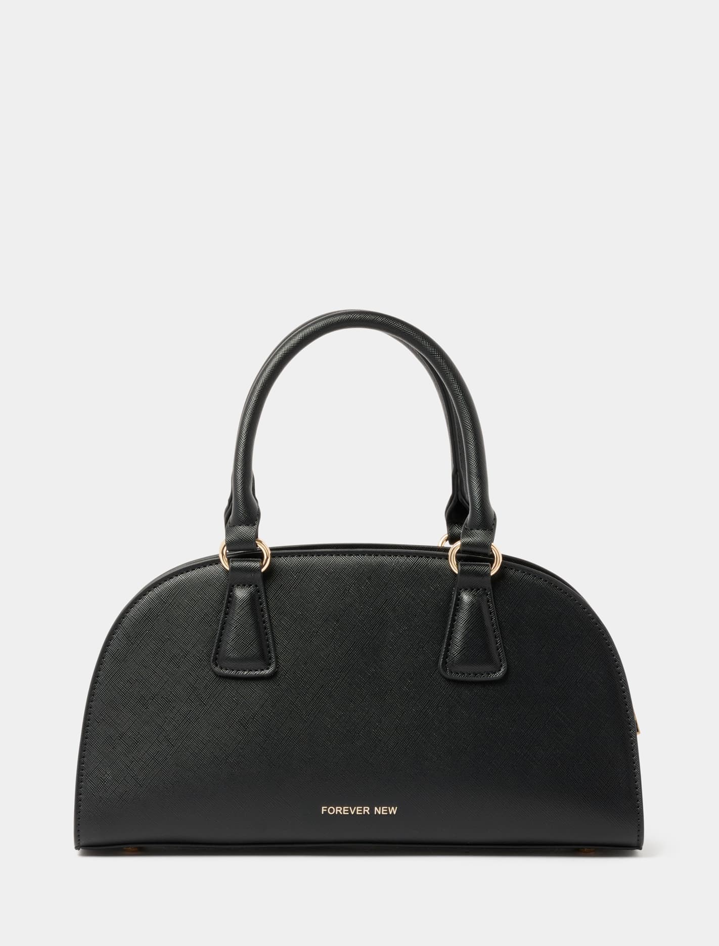 Marina Bowler Bag Black_mannequin