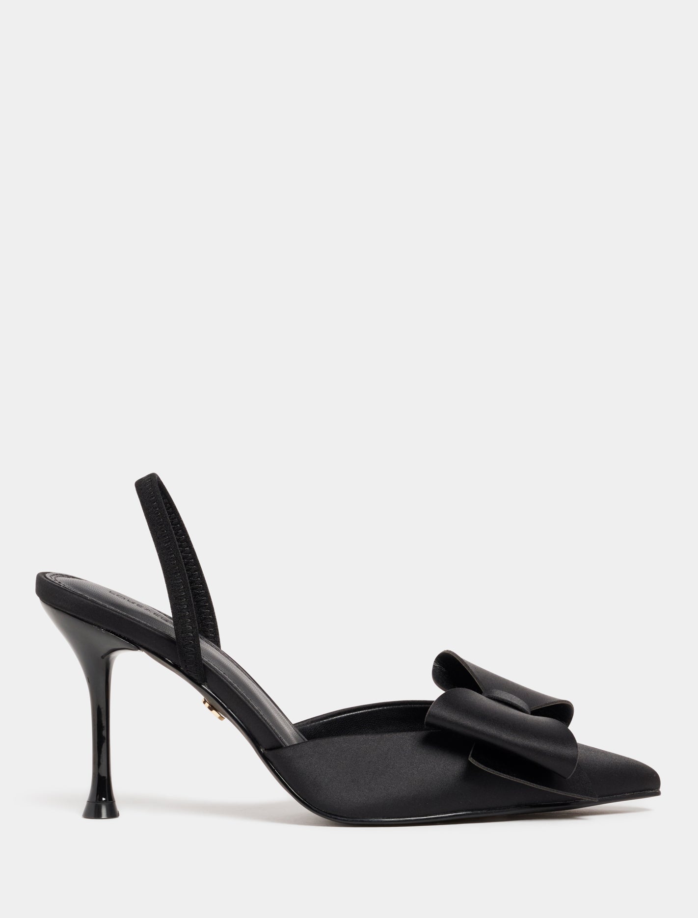 Jenna Bow Trim Slingback Shoe Black_mannequin