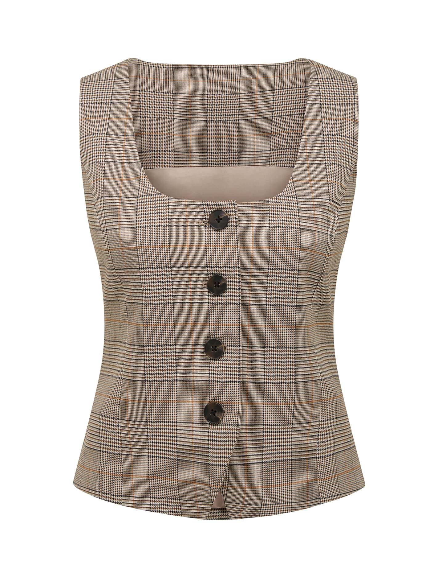 Abbie Waistcoat Heritage Check Suit_mannequin