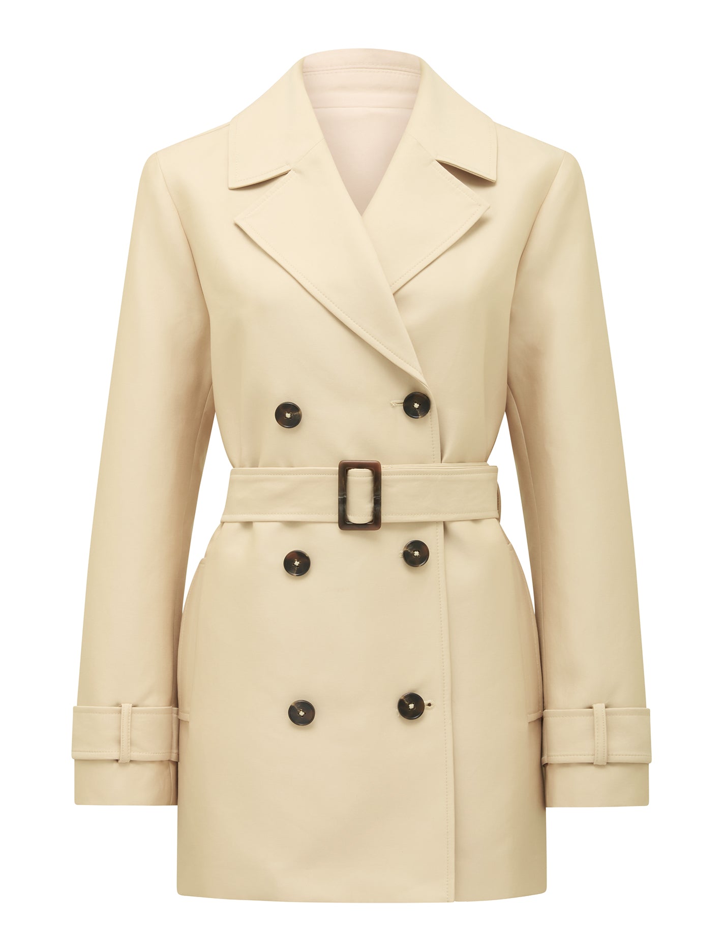 Stella Structured Trench Light Camel_mannequin