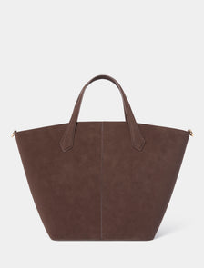 Felicity Tote Bag Chocolate_mannequin