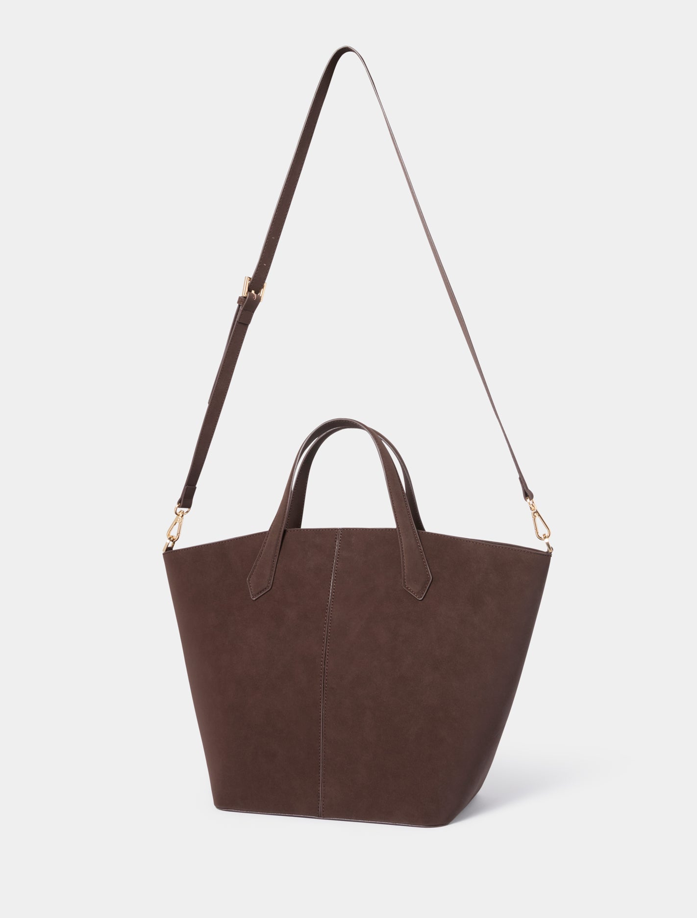 Felicity Tote Bag Chocolate_mannequin