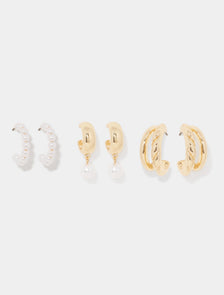 Kylie Pearl & Metal Multi Pack Pearl/Gold_mannequin