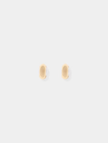 Nora Pearl Stud Earrings Pearl/Gold_mannequin