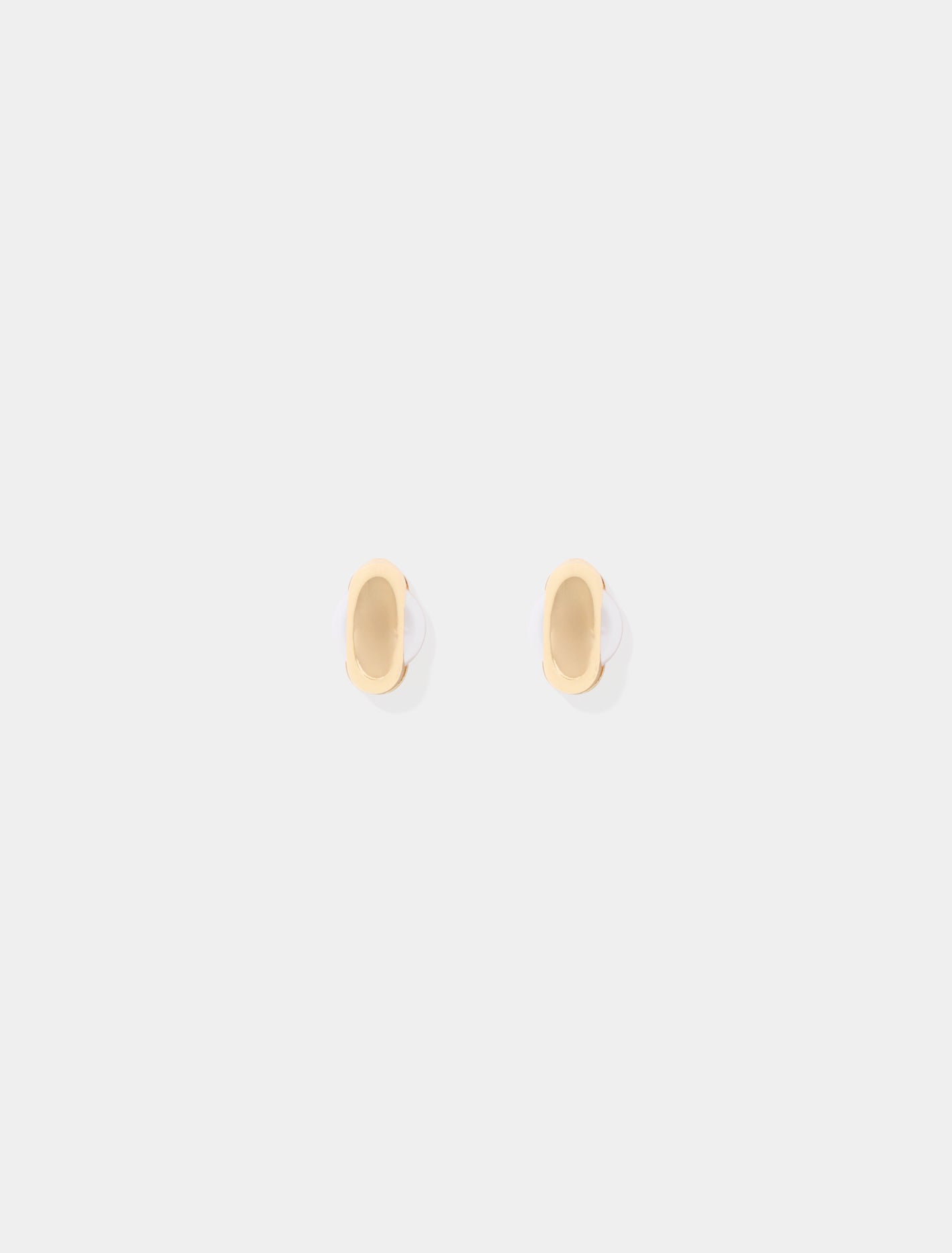 Nora Pearl Stud Earrings Pearl/Gold_mannequin