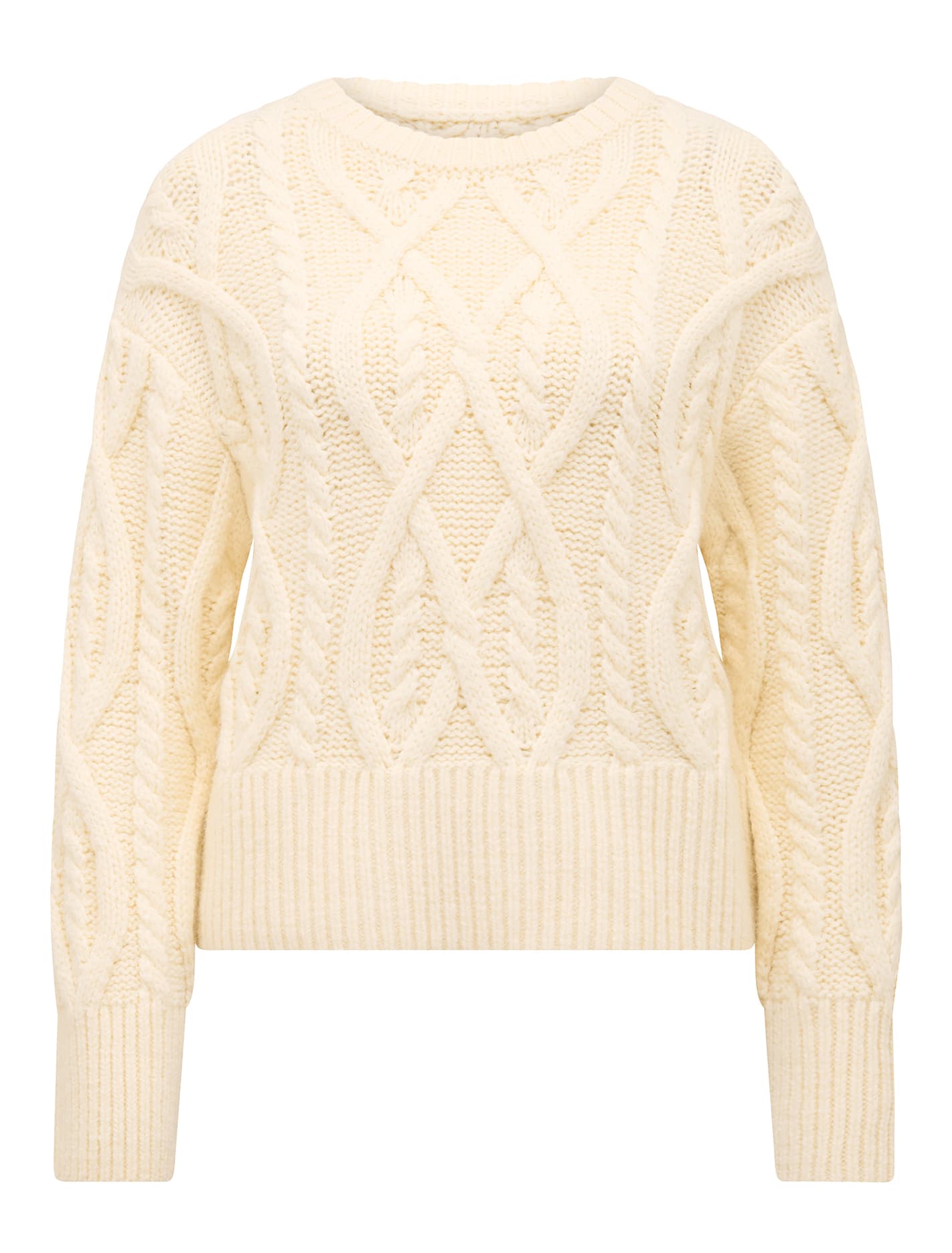Audrina Cable Knit Jumper Butter_mannequin