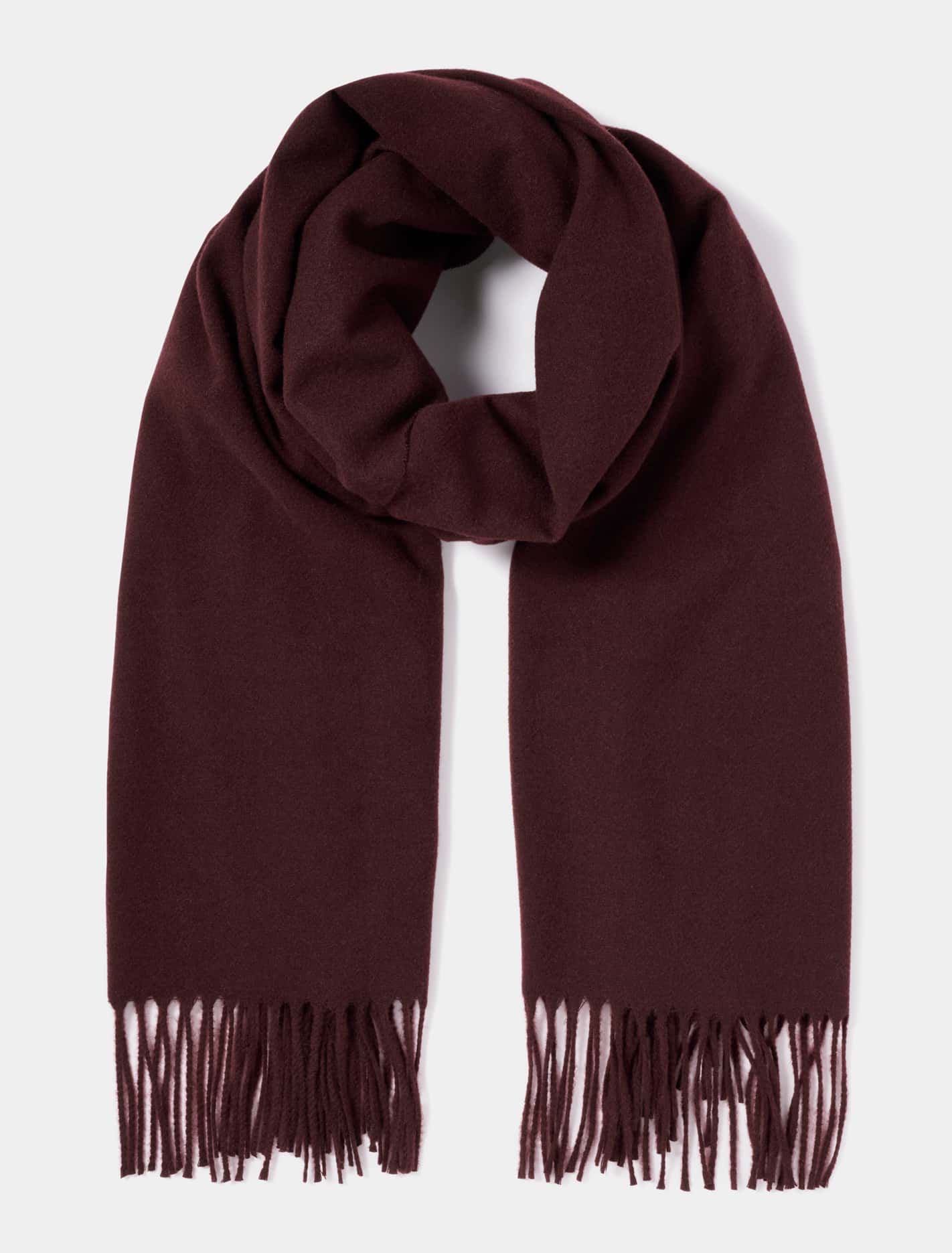 Sadie Pashmina Burgundy_mannequin