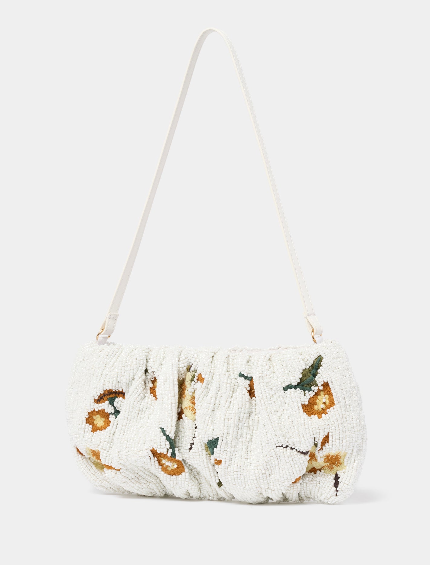 Ronda Beaded Shoulder Bag Floral Multi_mannequin