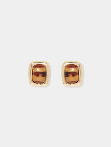 Signature Sandra Stone Stud Earrings Multi_mannequin