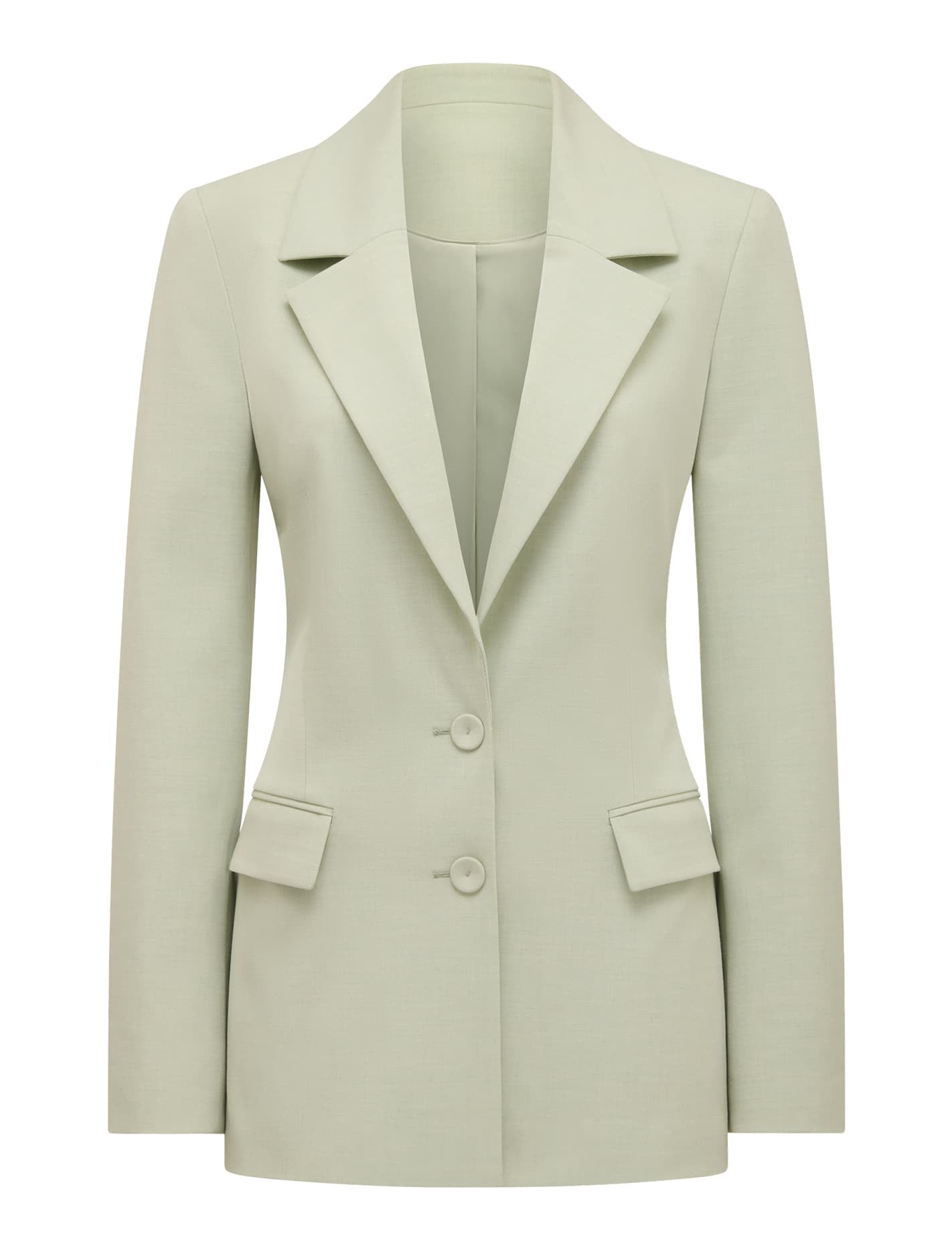 Veda Nipped Waist Blazer Peppermint Suit_mannequin