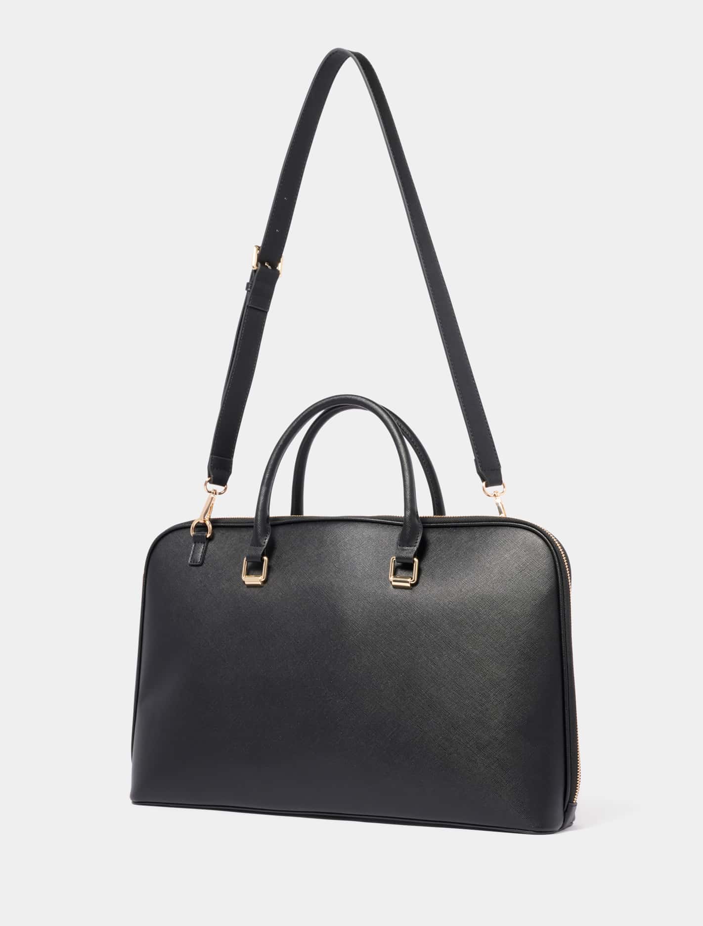 Anita Slimline Laptop Bag Black_mannequin