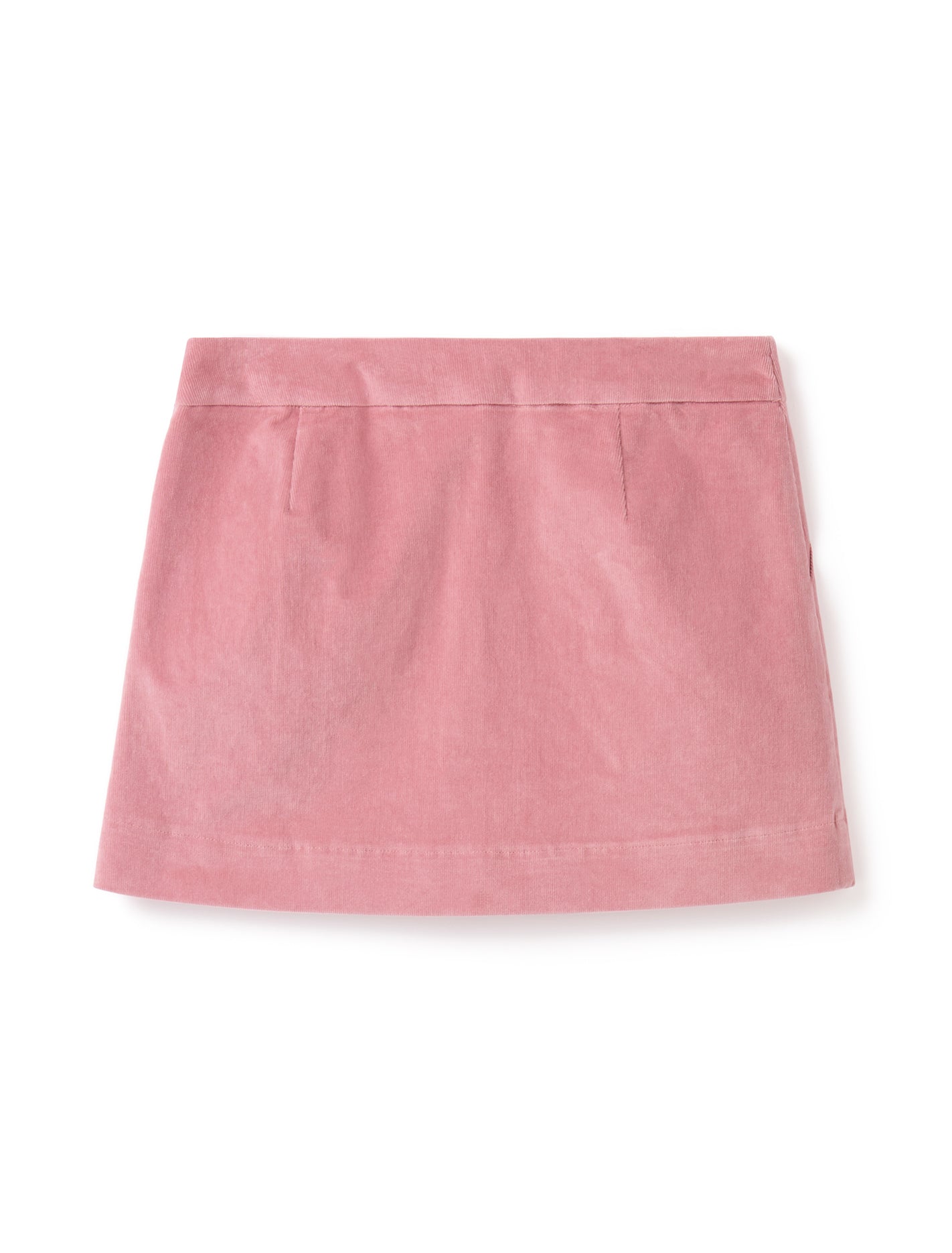 Ornella Girls Button Front Skirt Rose Pink_mannequin