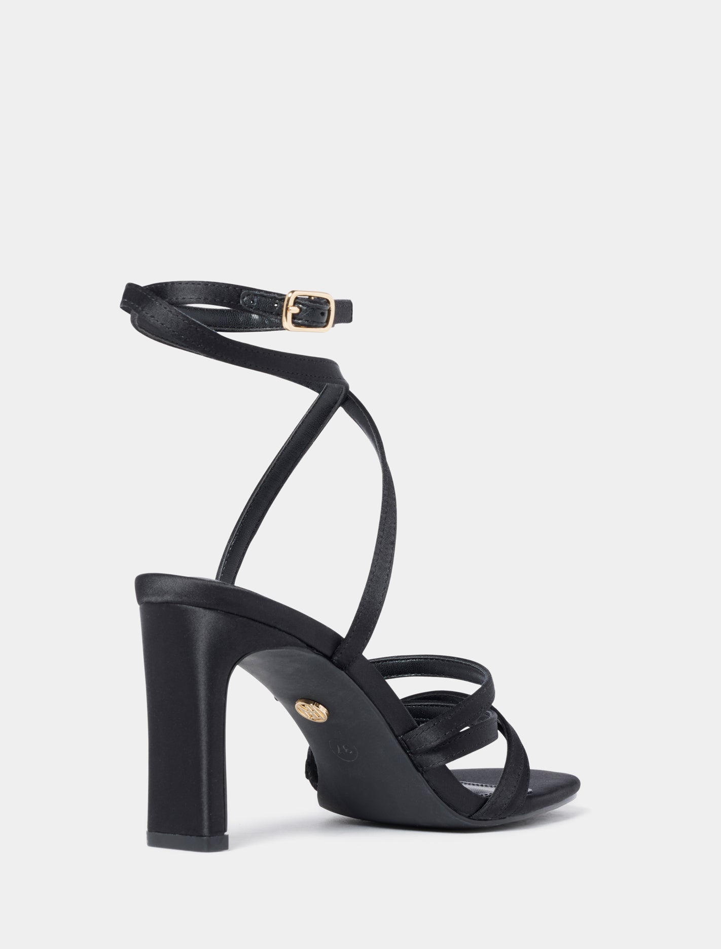 Alexis Strappy Sandal Heels Black_mannequin