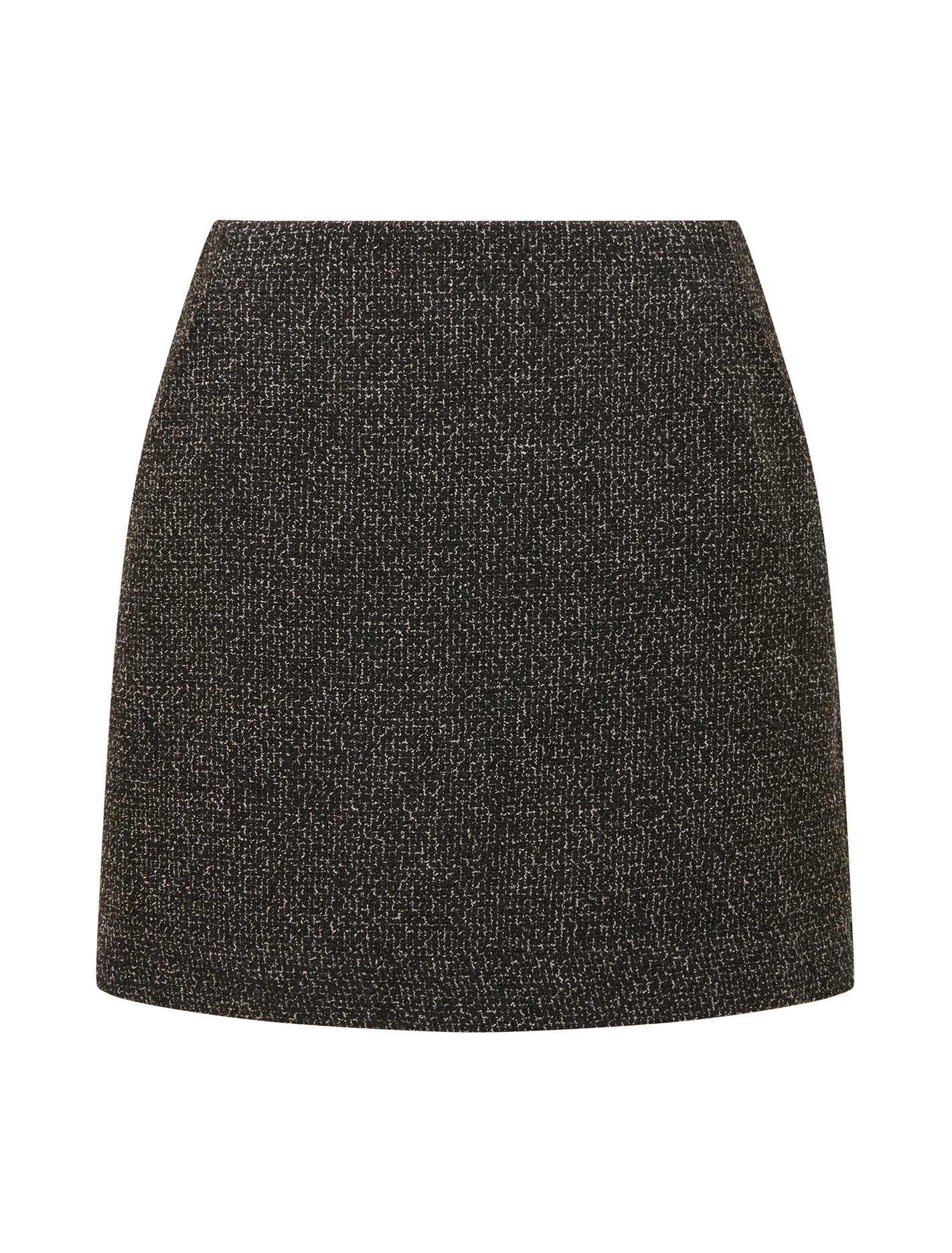 Autumn Boucle Mini Skirt Black Fleck Set_mannequin