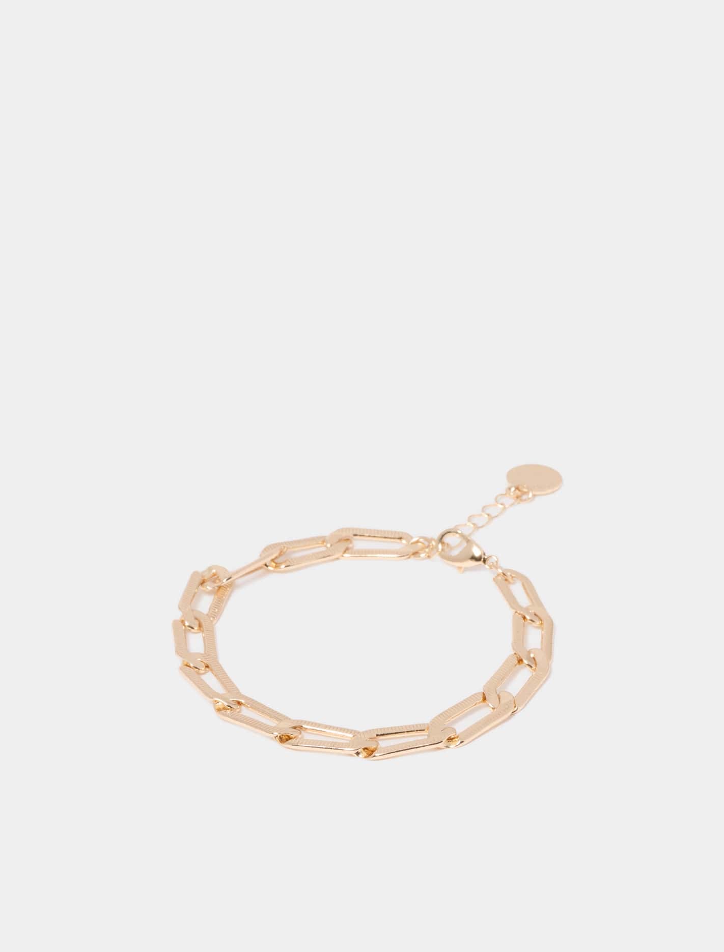 Luna Link Bracelet Gold_mannequin