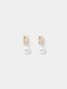 Charlotte Crystal Pearl Huggies Crystal/ Pearl_mannequin