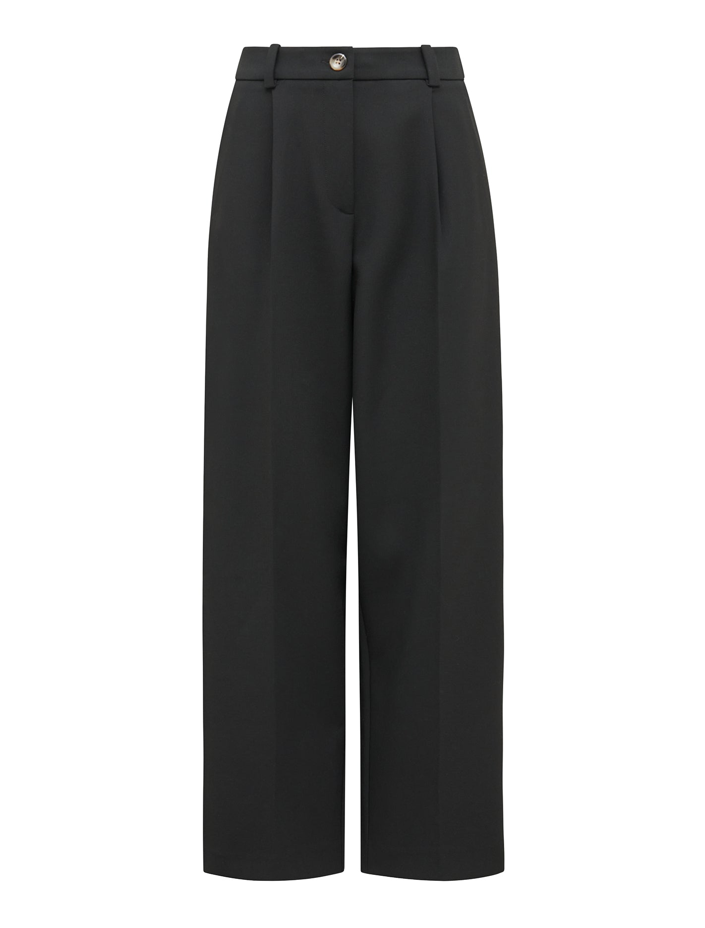 Felicity Barrel Leg Trousers Black_mannequin