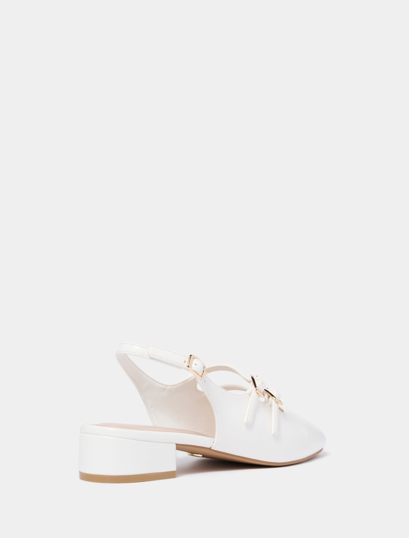 Dahlia Double Strap Mary Jane Heels White_mannequin