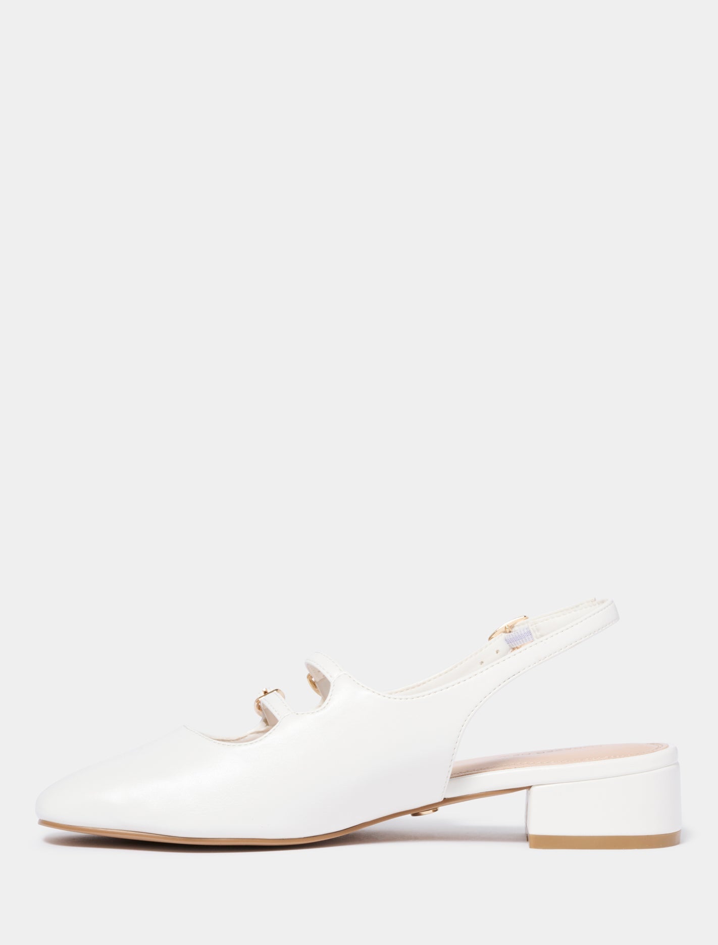 Dahlia Double Strap Mary Jane Heels White_mannequin