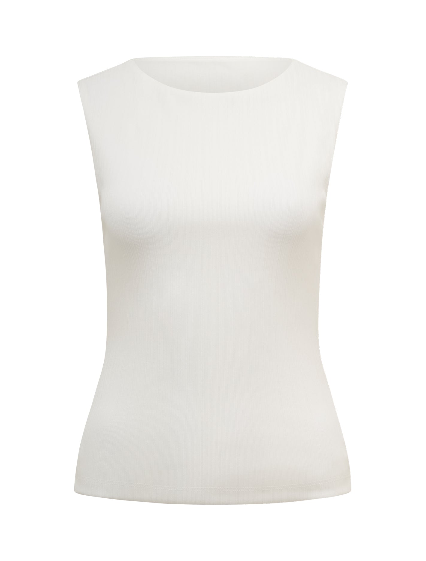 Frankie Boat Neck Tank Porcelain_mannequin