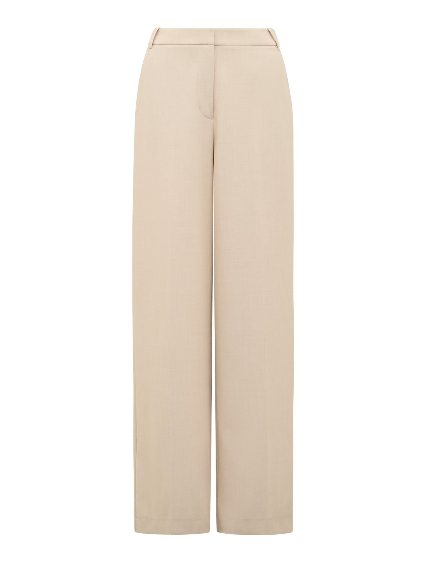 Lulu Wide-Leg Pants Milk Marle Suit_mannequin