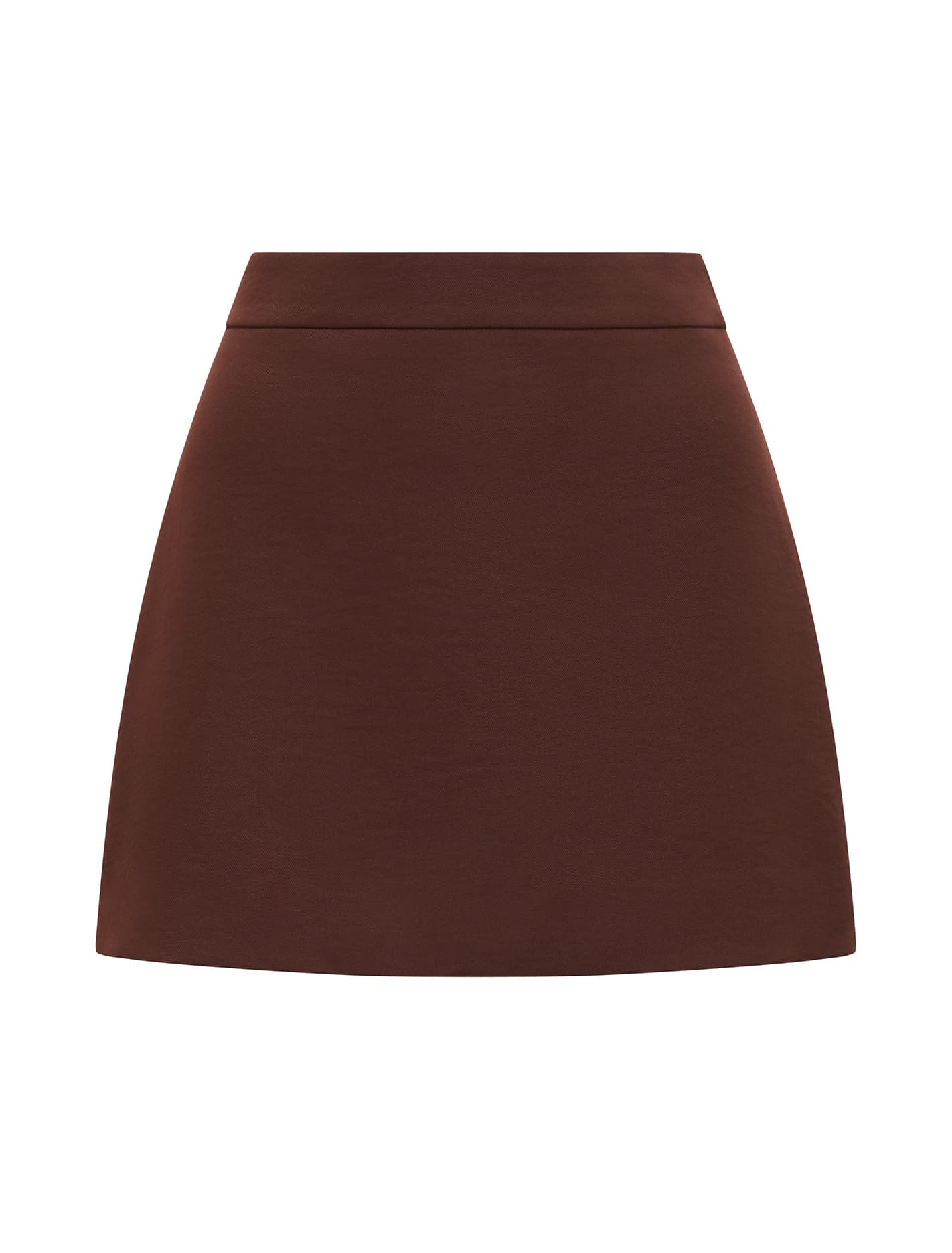 Kiera A-Line Mini Skirt Burgundy Rose Co-ord_mannequin