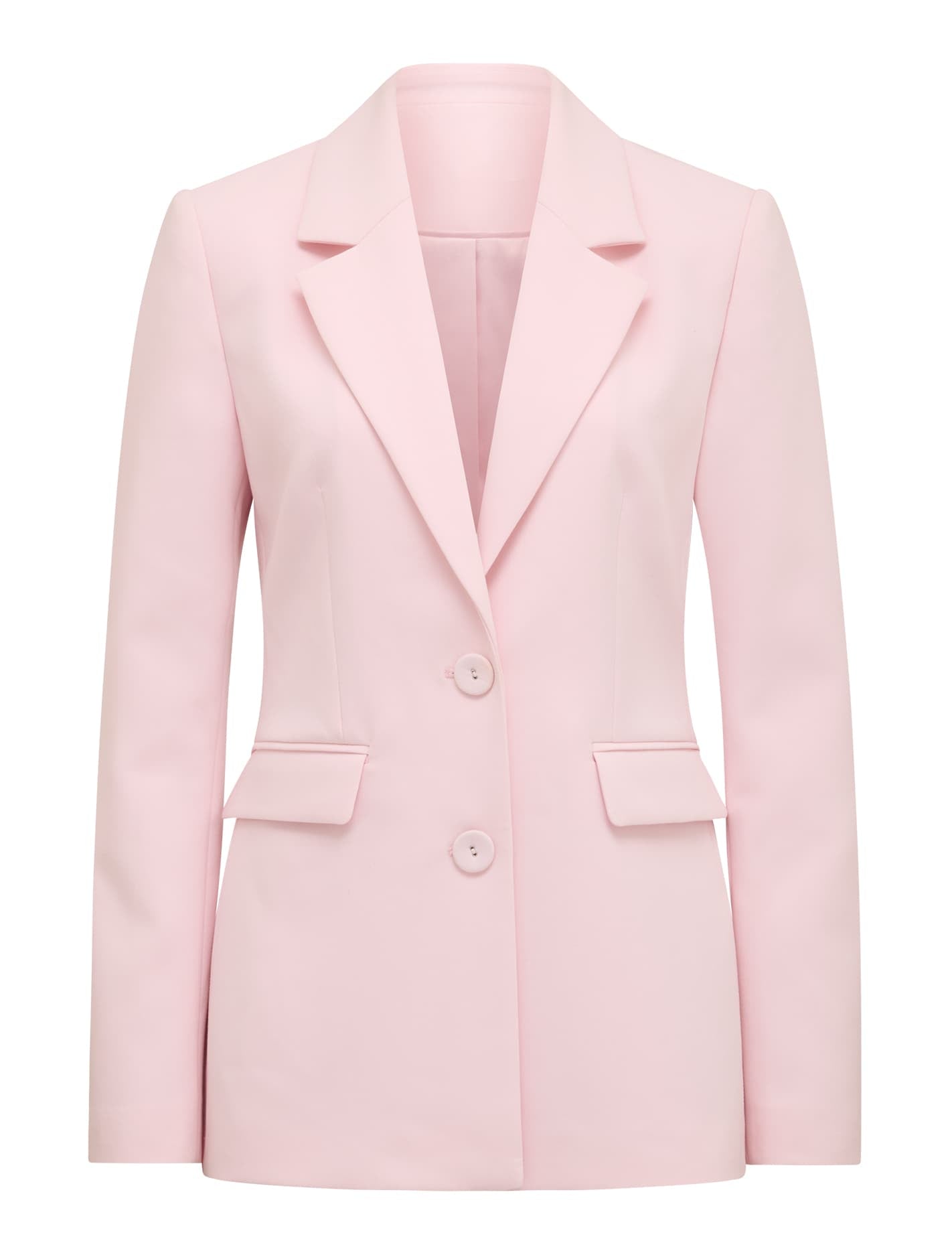 Haisley Nipped Waist Blazer Cherry Blossom Suit_mannequin