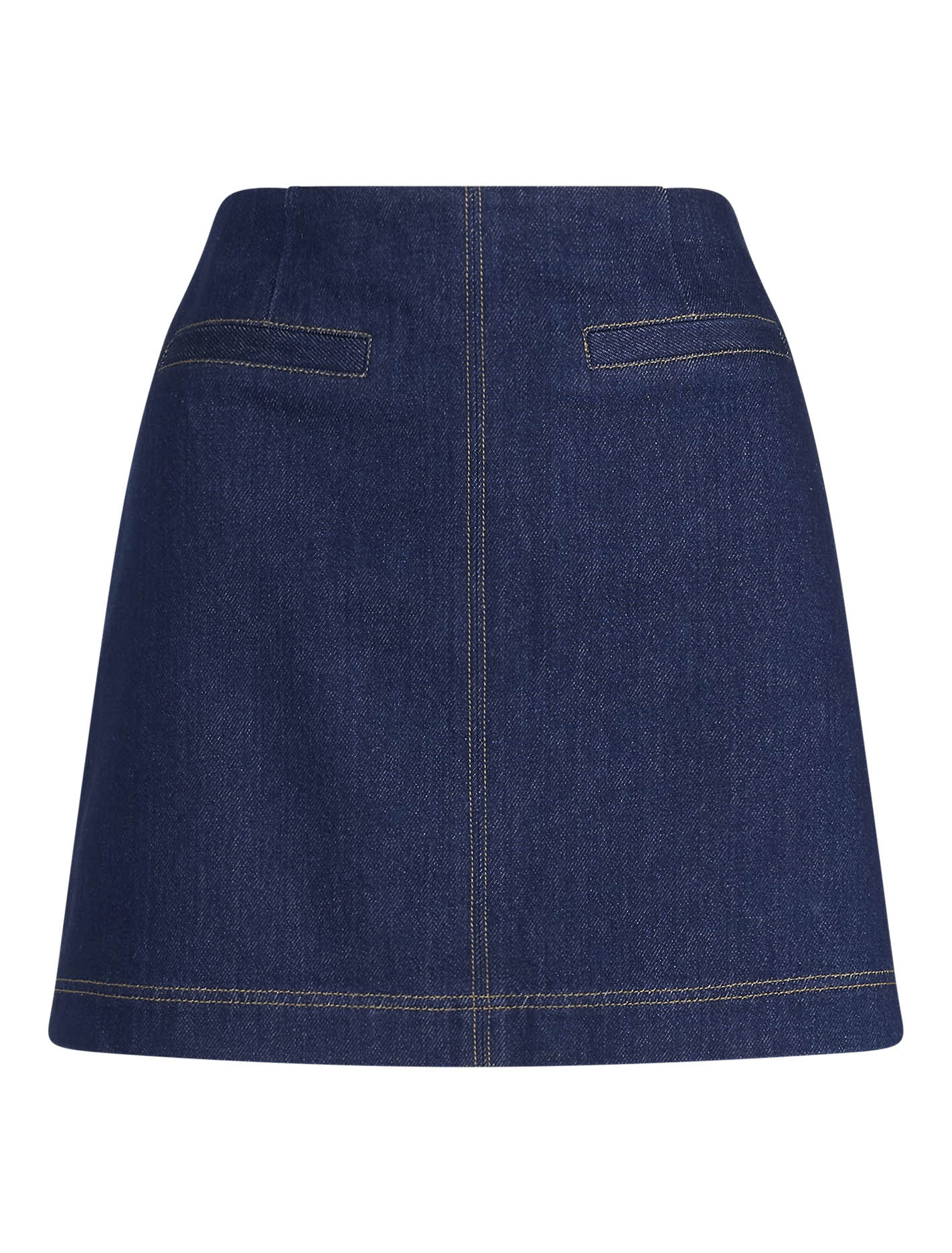 Cassie Denim Skirt Dark Wash Co-ord_mannequin