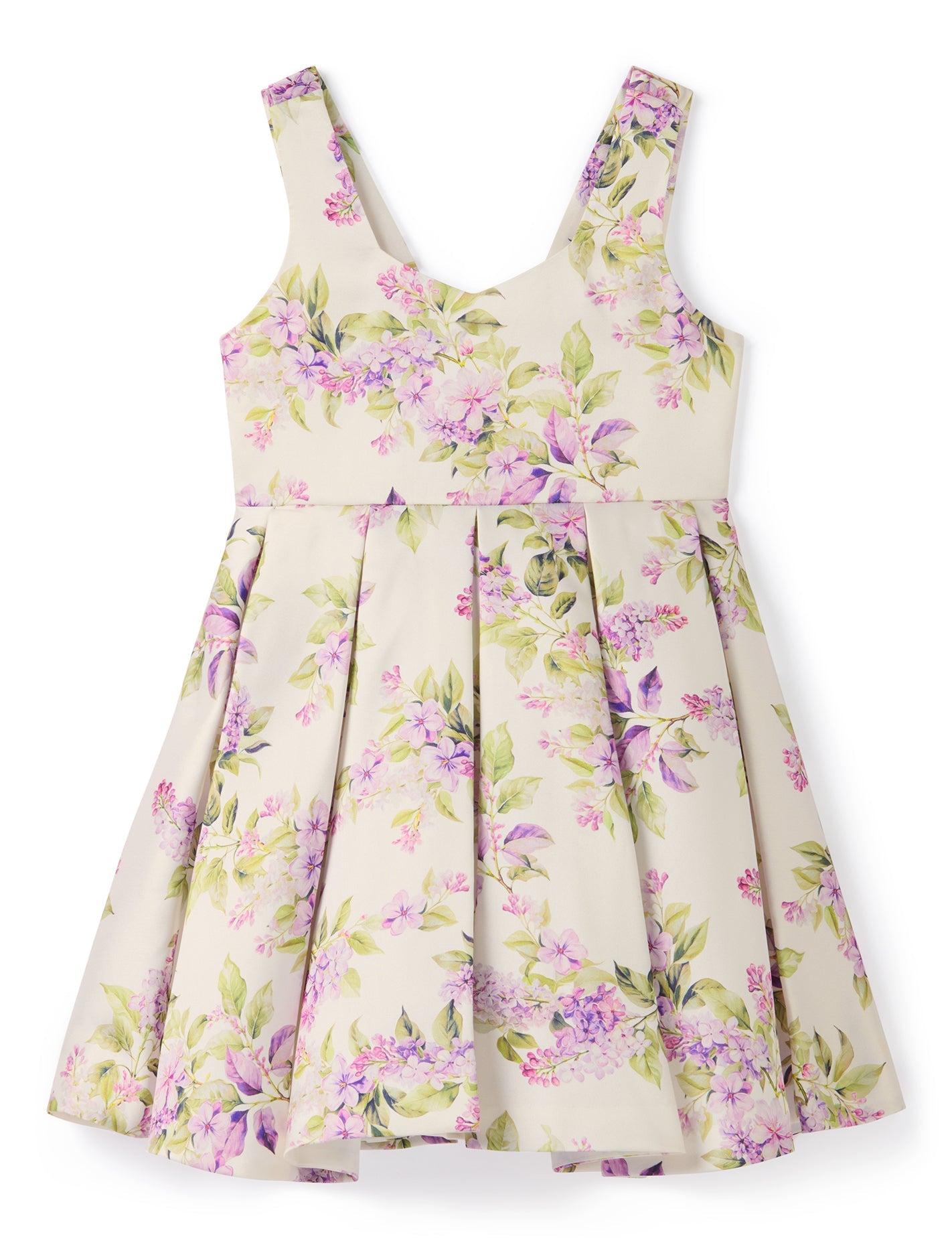 Isabel Girls Mini Print Dress Hillcroft Floral_mannequin